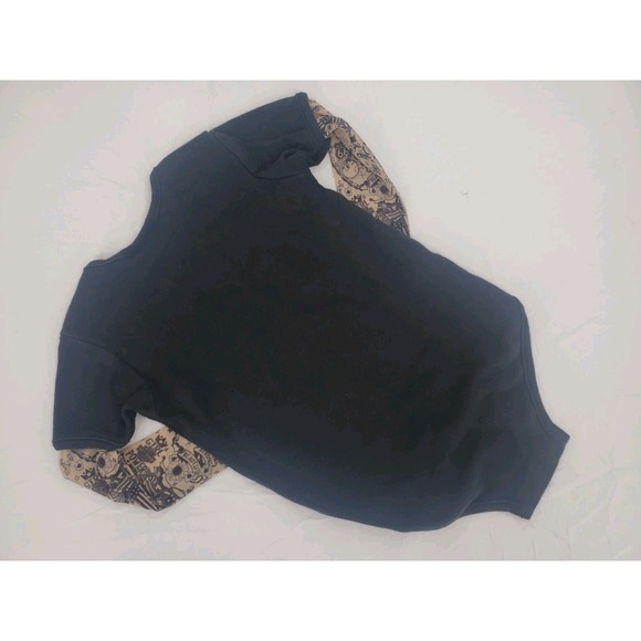 Harley Davidson Glitter Mesh Tattoo Long Sleeves One Piece Toddler Girl 18/24 M - Picture 3 of 5